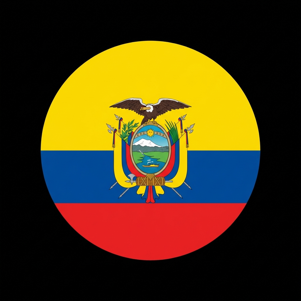 Bandera Ecuador